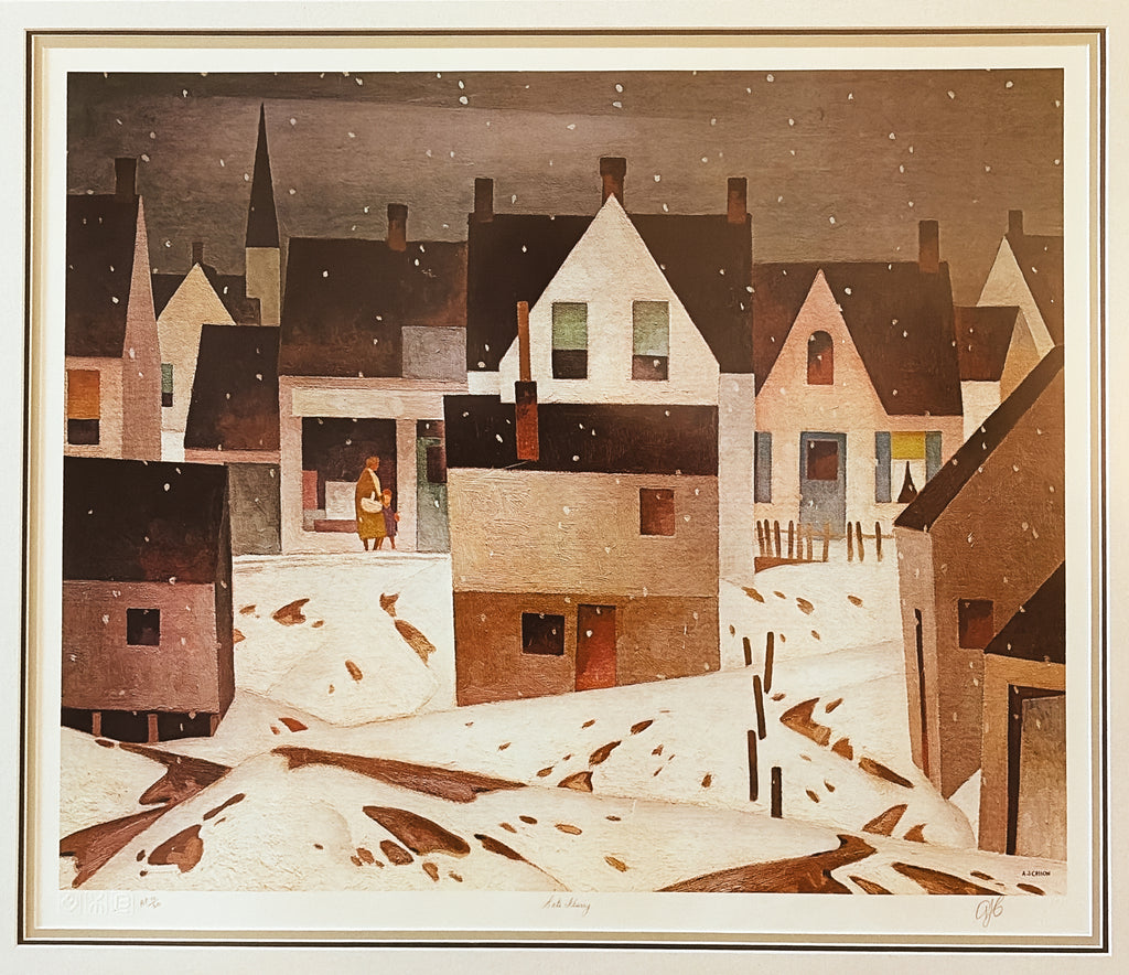 Late Flurry — A.J. Casson, Artist's Proof 10/60