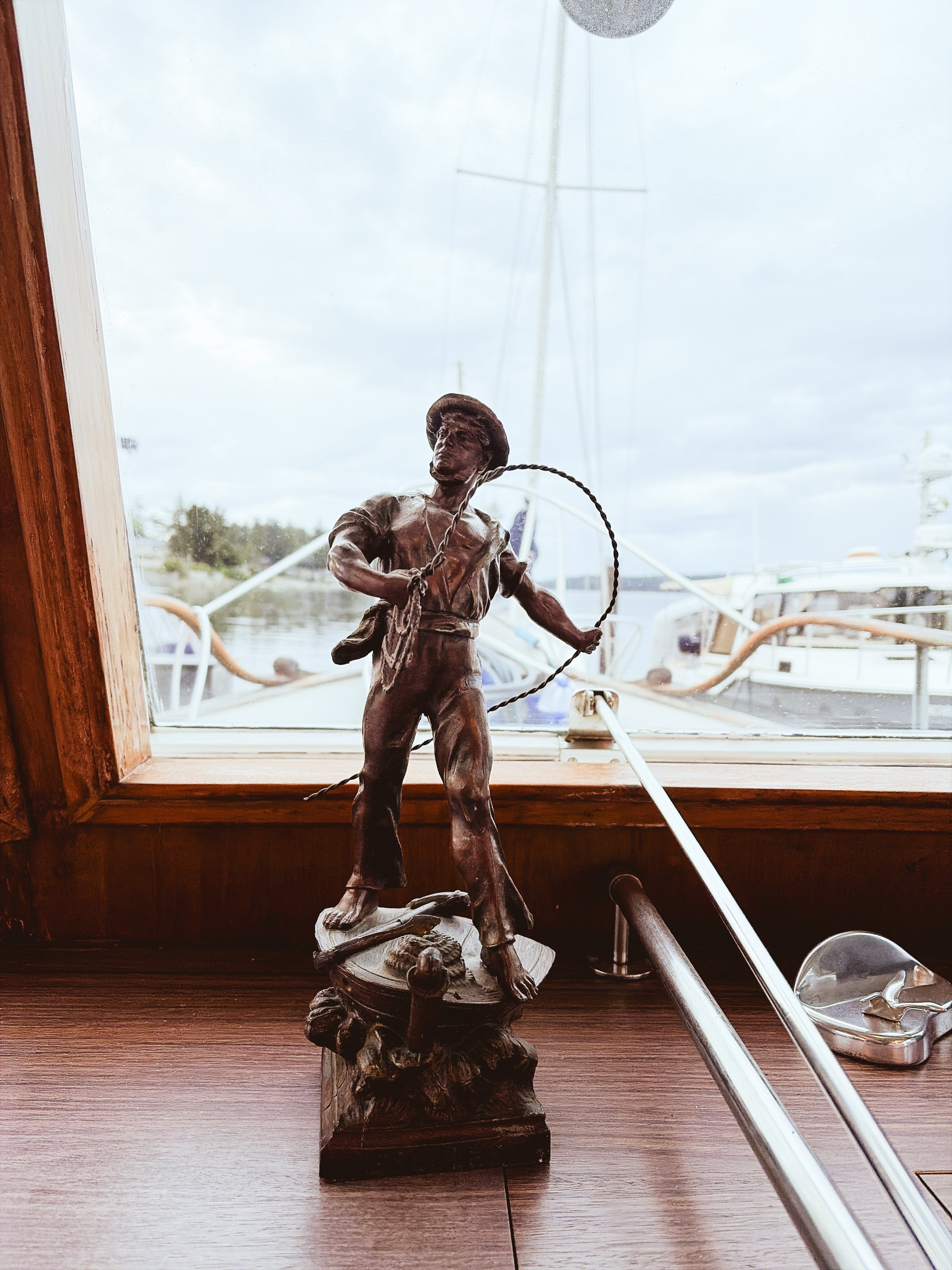 Spelter Casting — "Secours" after Arthur Waagen, c. 1880s