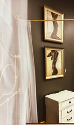 Nude Studies — Pair of Framed Textured Prints