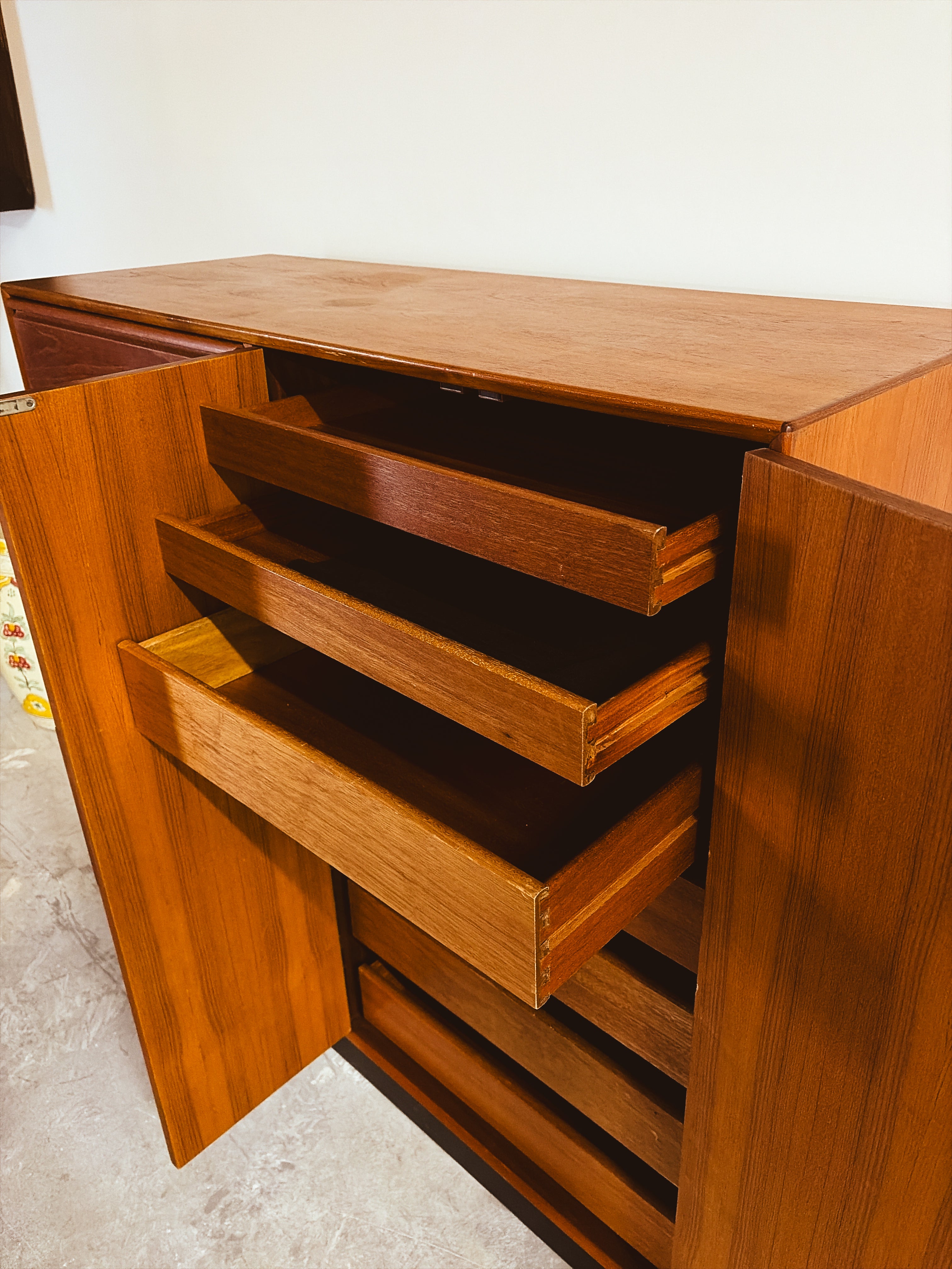 Westnofa Teak Dresser, Made in Norway