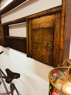 18th Century Oak Welsh Dresser Rack — Hanging Wall Shelf