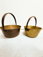 Antique Brass Jam Pans