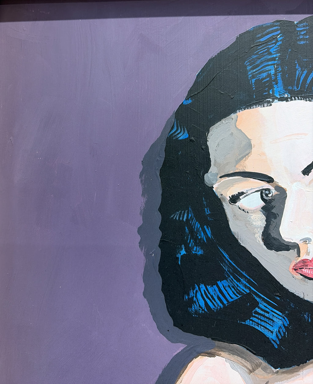 Acrylic on Board signed A. (Annabel) King-Hart