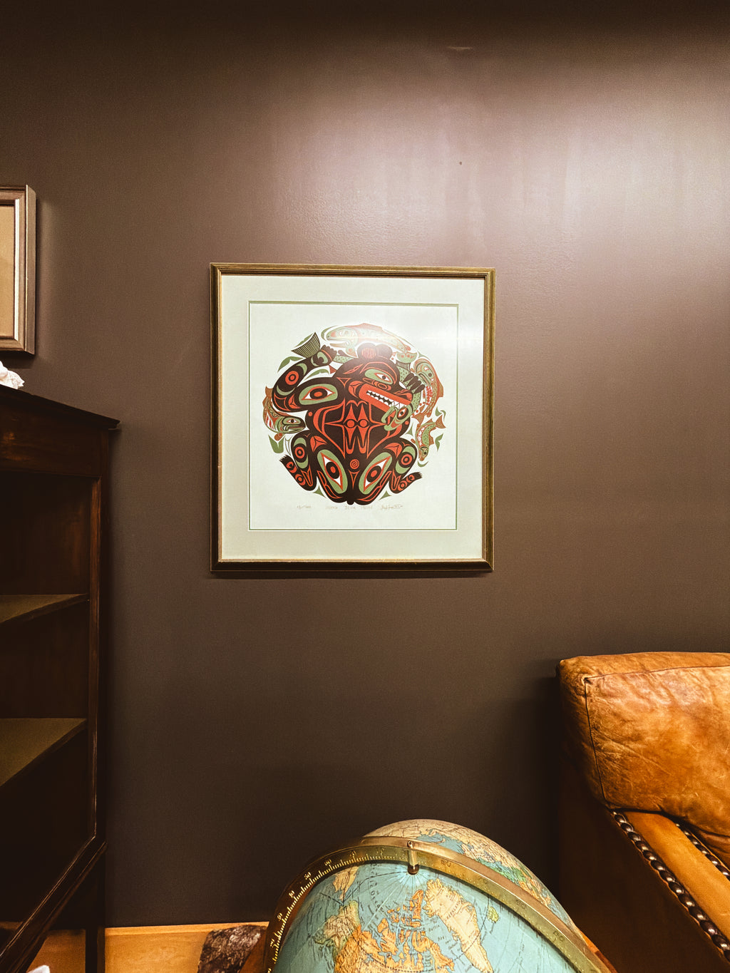 Floyd Joseph — "Nisga'a Bear People" Limited Edition Serigraph