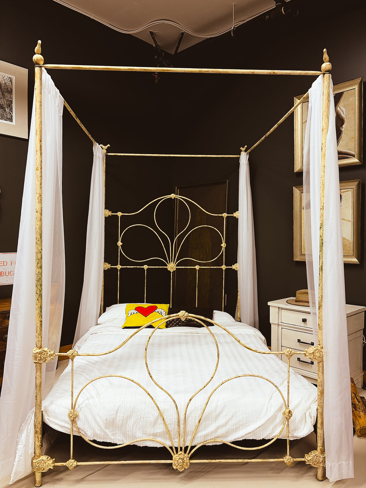 Antique Canopy Bed