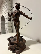 Spelter Casting — "Secours" after Arthur Waagen, c. 1880s