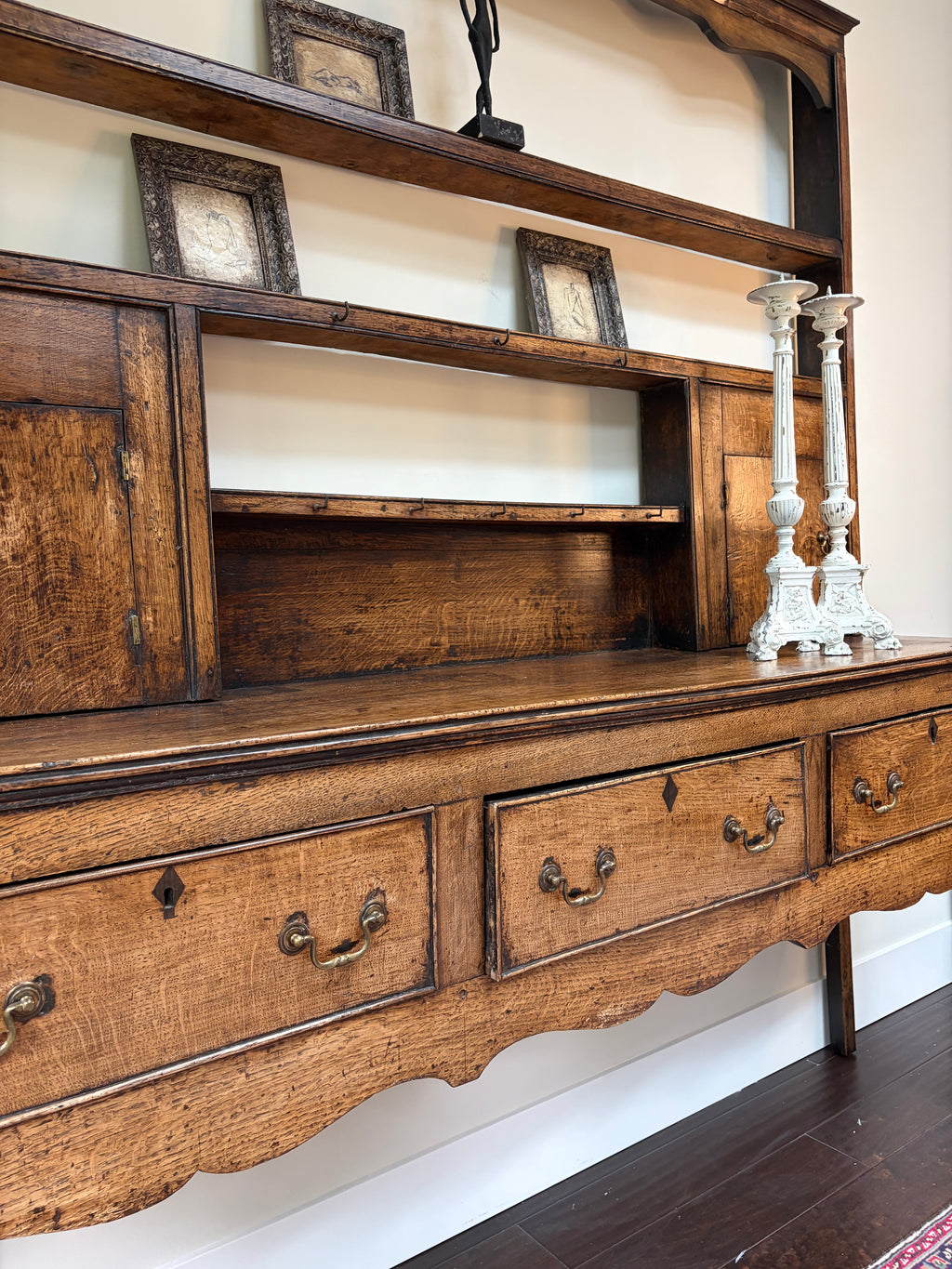 18th Century Oak Welsh Dresser.