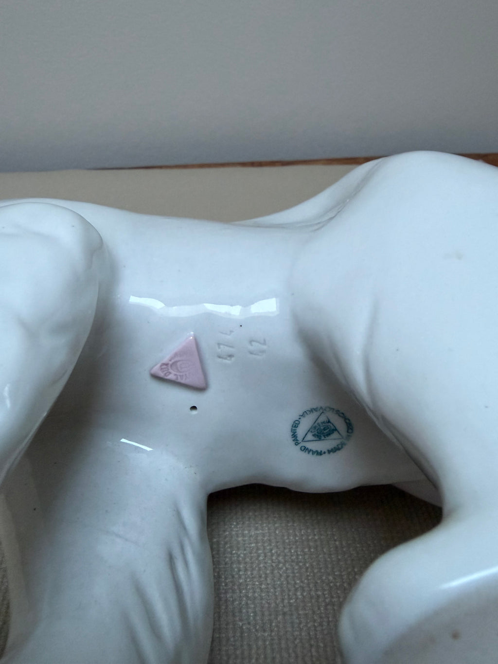 Royal Dux Polar Bear.