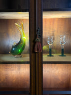 Early 1900's Edwardian Mahogany Glass Cabinet